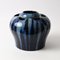 Drip Glazed Cobalt Ceramic Vase from Mons, 1920s, Image 2