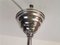 Lampe à Suspension Art Déco Ovale en Verre Opalin Blanc, Portugal, 1950s 9