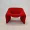 Silla Groovy modelo F580 de Pierre Paulin para Artifort, 1966, Imagen 1