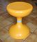 Space Age Orange Plastic Stool, Italy, 1970s, Image 1