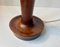 Scandinavian Modern Table Lamp in Turned Rosewood from Lyfa, 1960s 6