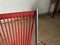 Vintage Red Chrome Children's Folding Armchair, 1950s 6