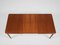 Mid-Century Danish Extendable Dining Table in Teak with Rounded Corners and Butterfly Extension attributed to Johannes Andersen, 1960s, Image 10