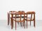 Mid-Century Danish Extendable Dining Table in Teak with Rounded Corners and Butterfly Extension attributed to Johannes Andersen, 1960s 2