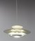 Danish Tole Ceiling Pendant Lustre by Tue Poulsen for Louis Poulsen, 1970s 2