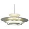 Danish Tole Ceiling Pendant Lustre by Tue Poulsen for Louis Poulsen, 1970s, Image 9