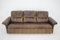 Brown Leather Sofa from de Sede, Switzerland, 1980s, Image 3