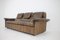 Brown Leather Sofa from de Sede, Switzerland, 1980s, Image 8
