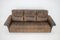 Brown Leather Sofa from de Sede, Switzerland, 1980s, Image 4