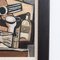 Artiste de l'École de Berlin, Nature Morte Cubiste, 1950s, Huile sur Panneau 9