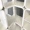 Italian Modern Modular Black White Bookcase attributed to Carlo De Carli for Fiarm, 1970s, Image 7