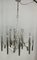 Mid-Century Silver-Plated Chandelier by Gaetano Sciolari for Lightolier, Italy, 1960s, Image 8