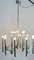 Mid-Century Silver-Plated Chandelier by Gaetano Sciolari for Lightolier, Italy, 1960s, Image 12