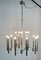 Mid-Century Silver-Plated Chandelier by Gaetano Sciolari for Lightolier, Italy, 1960s 20