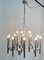 Mid-Century Silver-Plated Chandelier by Gaetano Sciolari for Lightolier, Italy, 1960s, Image 14