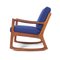 Rocking Armchair by Ole Wanscher for Cado, Denmark, 1960s 2