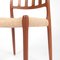 Model No. 83 Dining Chairs by Niels Möller, Denmark, 1960s, Set of 4, Image 12