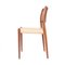 Model No. 83 Dining Chairs by Niels Möller, Denmark, 1960s, Set of 4, Image 9