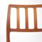 Model No. 83 Dining Chairs by Niels Möller, Denmark, 1960s, Set of 4, Image 13