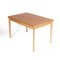 Dining Table Made of Oak by Unknown Designer, Denmark 1960s, Image 1