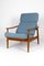 Upholstered Teak Highback Lounge Chair by Arne Vodder, 1960s 3