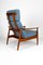 Gepolsterter Teak Sessel mit hoher Rückenlehne von Arne Vodder, 1960er 7
