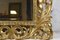 Espejo florentino dorado del siglo XIX, abierto, Italia 1890, Imagen 7