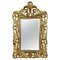 Espejo florentino dorado del siglo XIX, abierto, Italia 1890, Imagen 1