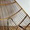Silla italiana de bambú con respaldo alto, años 60, Imagen 8