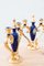 Candelabra and Ceramic Vase from Faenza, Set of 4 5