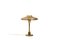 Danish Brass Table Lamp from Lyfa, 1950s, Image 1
