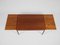 Mid-Century Danish Compact Dining Table in Teak attributed to Christian Linneberg, 1960s 5