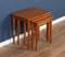 Mid-Century Teak Nesting Coffee Tables, 1960s, Image 8