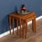 Mid-Century Teak Nesting Coffee Tables, 1960s 6