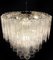 Large Three-Tier Murano Glass Tube Chandelier, 1990s, Image 14