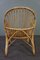 Dutch Patinated Rattan Belse 8 Armchair, 1950s 4