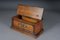 19th Century German Oak Letter Casket 12