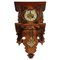 Wooden Wall Clock, 1880s, Image 1