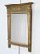 Small Empire Style Golden Wood Mirror, Late 19th Century, Image 3