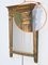 Espejo pequeño de madera dorada estilo Imperio, de finales del siglo XIX, Imagen 14