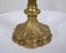 Gilt Bronze Candleholder Table Light, Late 19th Century 12