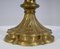 Lámpara de mesa con candelabro de bronce dorado, de finales del siglo XIX, Imagen 13