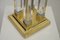 Hollywood Regency Table Lamp in Brass and Acrylic Glass, 1970s, Image 6