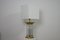 Hollywood Regency Table Lamp in Brass and Acrylic Glass, 1970s, Image 1