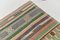 Tapis Kilim Vintage en Coton et Laine 13