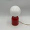 Little Man Red Lacquered Metal Lamp by Targetti Sankey, 1980s 2