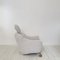 Italian Armchair in White Boucle Fabric, 1981, Image 5