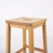 Vintage Reclaimed Laboratory Stool in Beech, Image 2