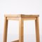 Vintage Reclaimed Laboratory Stool in Beech, Image 7