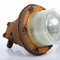 Lámpara colgante industrial vintage de Holophane, Imagen 4